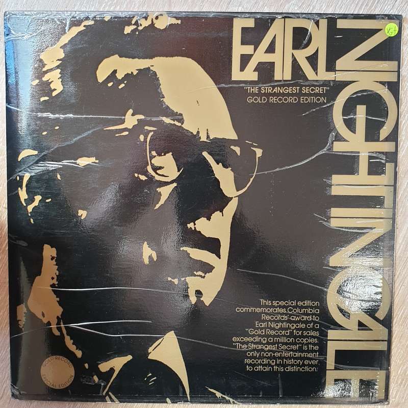 Earl Nightingale  The Strangest Secret - Gold Record Edition - Opened   Vinyl LP Reco...
