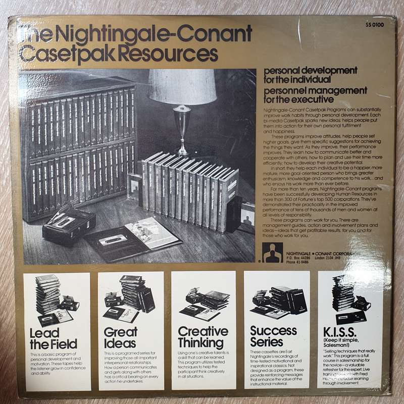 Earl Nightingale  The Strangest Secret - Gold Record Edition - Opened   Vinyl LP Reco...