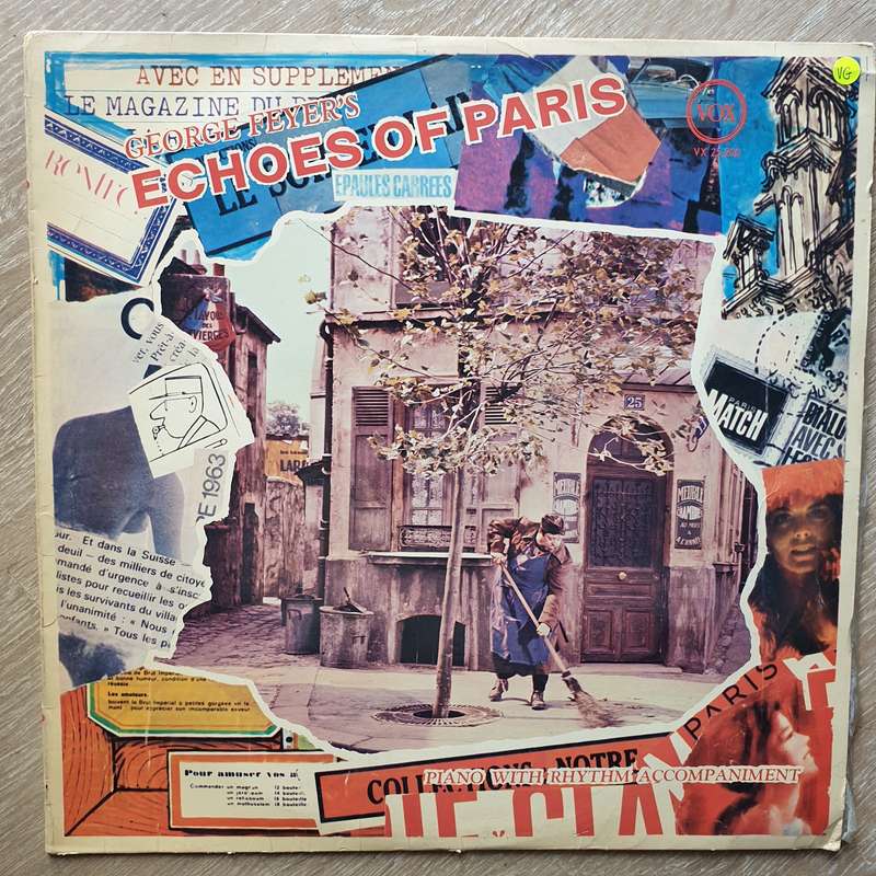 George Feyer  Echoes Of Paris - Opened - Vinyl LP Record  - Very-Good Quality (VG)
