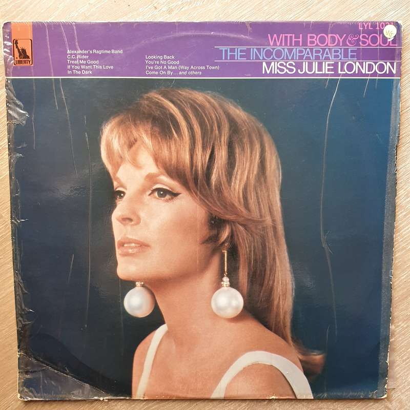 Julie London  With Body & Soul - Opened - Vinyl LP Record  - Very-Good Quality (VG)