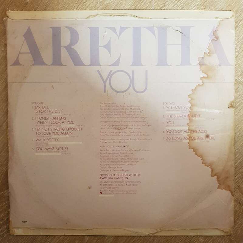 Aretha Franklin  You - Vinyl LP Record - Opened  - Very-Good Quality (VG)