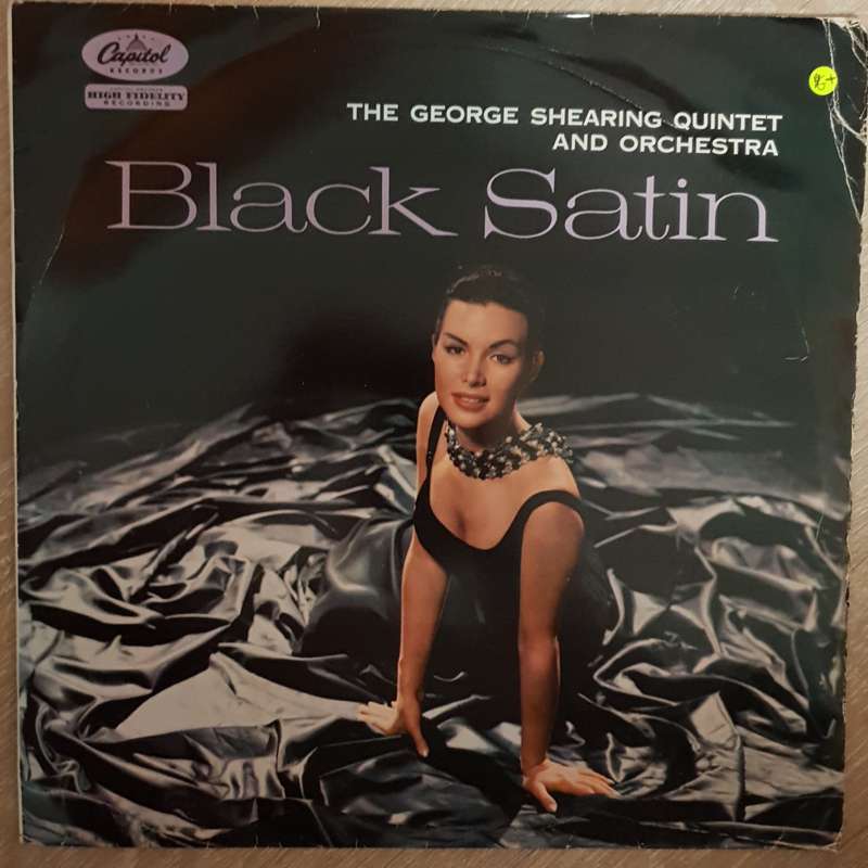 George Shearing Quintet And Orchestra  Black Satin    Vinyl LP Record - Very-Good+ Qu...