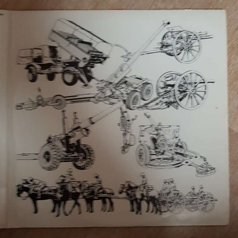 Artillery Marches - Played By the Band Of The South African Navy - Vinyl LP Record - Opened  - Ve...