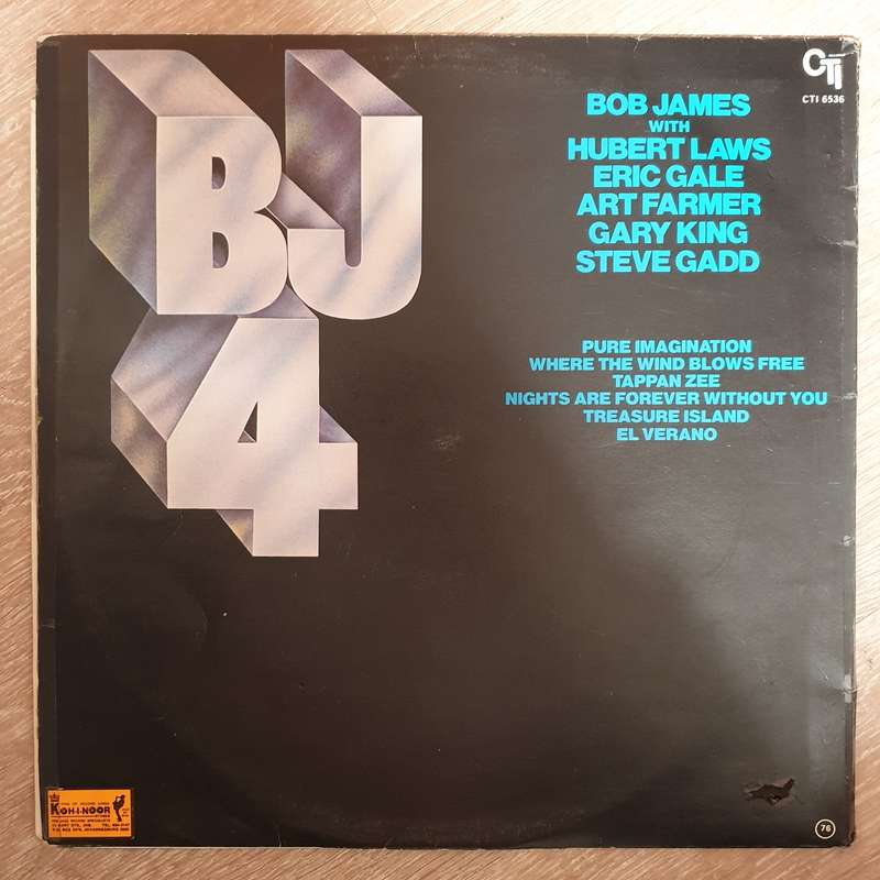 Bob James 4  - BJ4  Vinyl LP Record - Good+ Quality (G+)
