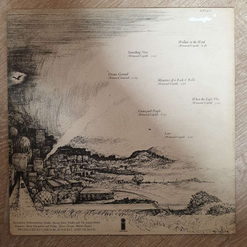 Traffic  When The Eagle Flies  Vinyl LP Record - Opened  - Good+ Quality (G+)