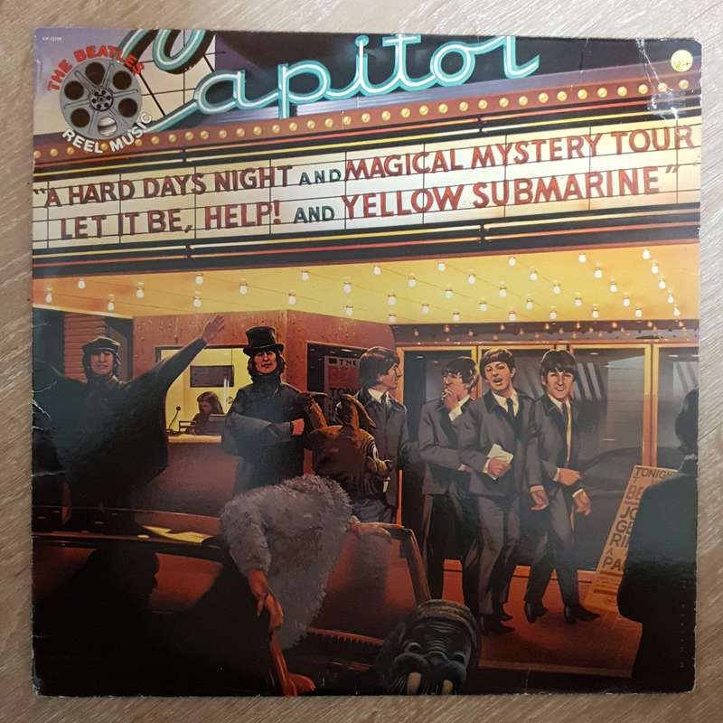 The Beatles  Reel Music   Vinyl LP Record - Opened - Very-Good+ Quality (VG+)