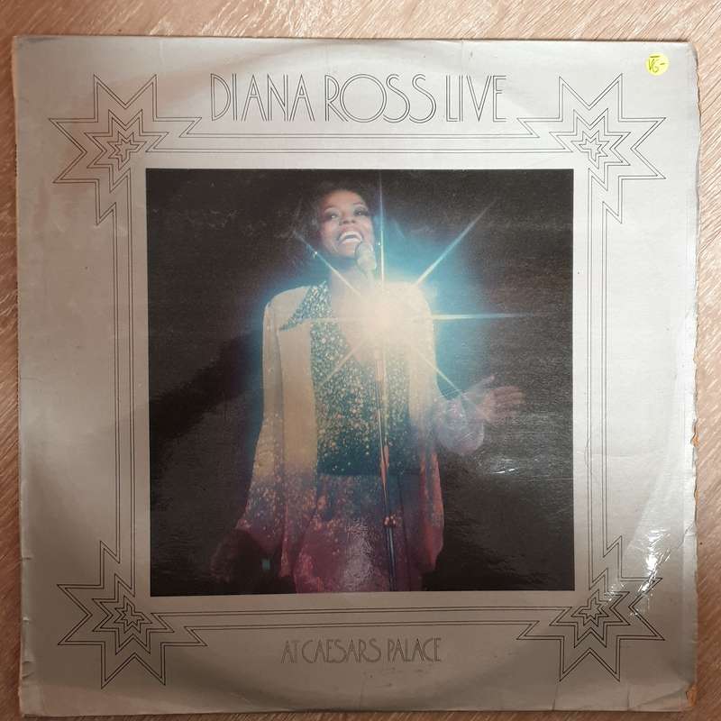 Diana Ross Live At Caesar's Palace - Vinyl LP Record - Opened  - Very-Good- Quality (VG-)