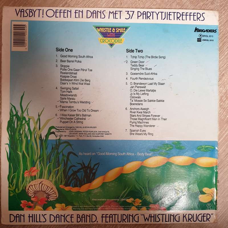 Dan Hill's Dance Band featuring Whistling Kruger - Whistle & Smile WIth Crocodile - Vasbyt - Oefe...