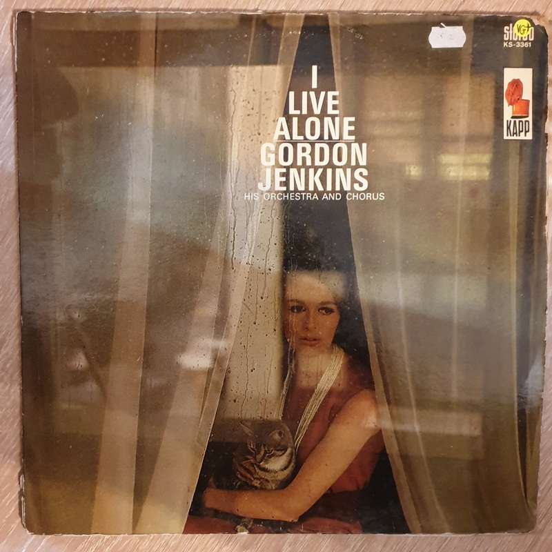 Gordon Jenkins His Orchestra And Chorus  I Live Alone -  Vinyl LP Record - Very-Good+ Quali...