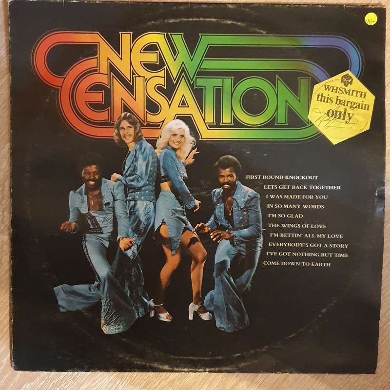 New Censation  New Censation -  Vinyl LP Record - Very-Good+ Quality (VG+)