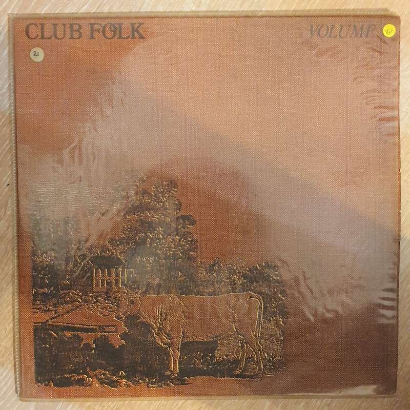 Club Folk Volume 1 -  Vinyl LP Record - Very-Good+ Quality (VG+)
