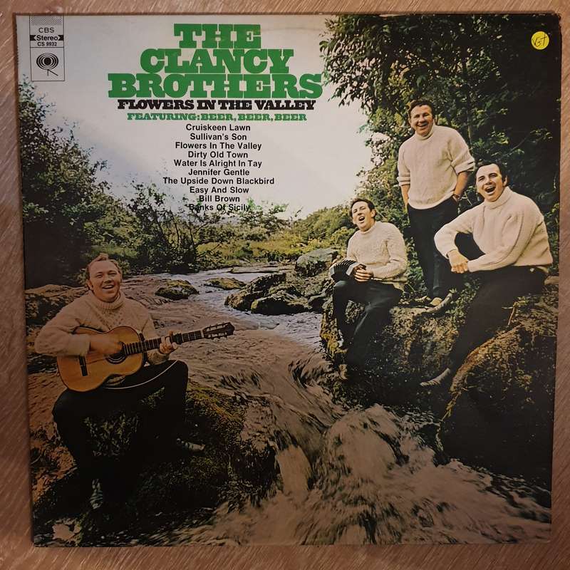 The Clancy Brothers  Flowers In The Valley -  Vinyl LP Record - Very-Good+ Quality (VG+)