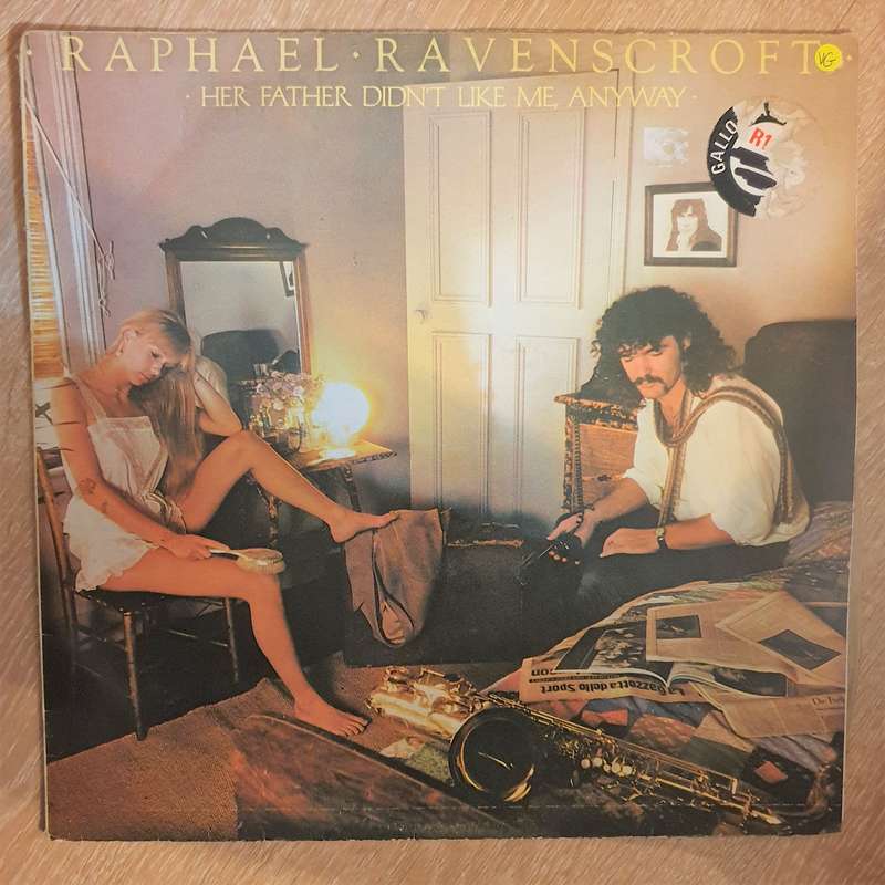Raphael Ravenscroft  Her Father Didn't Like Me Anyway -  Vinyl LP Record - Very-Good+ Quali...