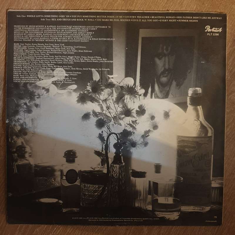 Raphael Ravenscroft  Her Father Didn't Like Me Anyway -  Vinyl LP Record - Very-Good+ Quali...