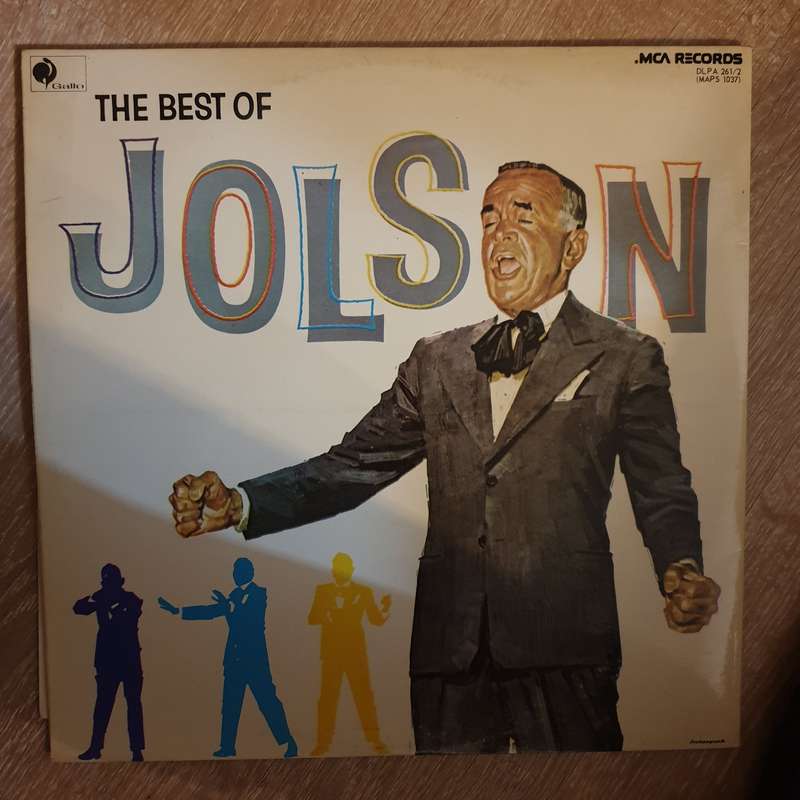 Al Jolson  The Best Of Al Jolson - Double Vinyl LP Record  - Very-Good+ Quality (VG+)