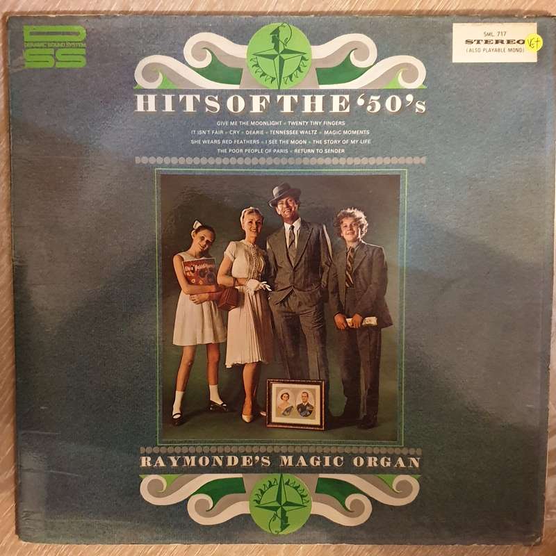 Raymond's Magic Organ - Hit's Of The 50's - Vinyl LP Record - Opened  - Very-Good+ Quality (VG+)