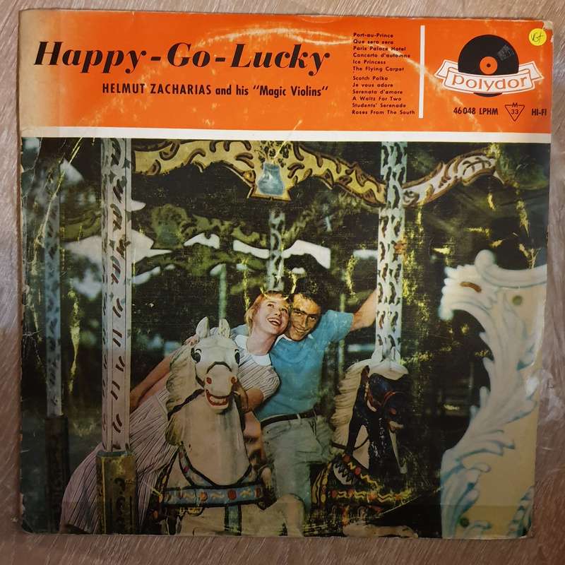 Helmut Zacharias And His "Magic Violins"  Happy-Go-Lucky - Vinyl LP Record - Opened  - Very...