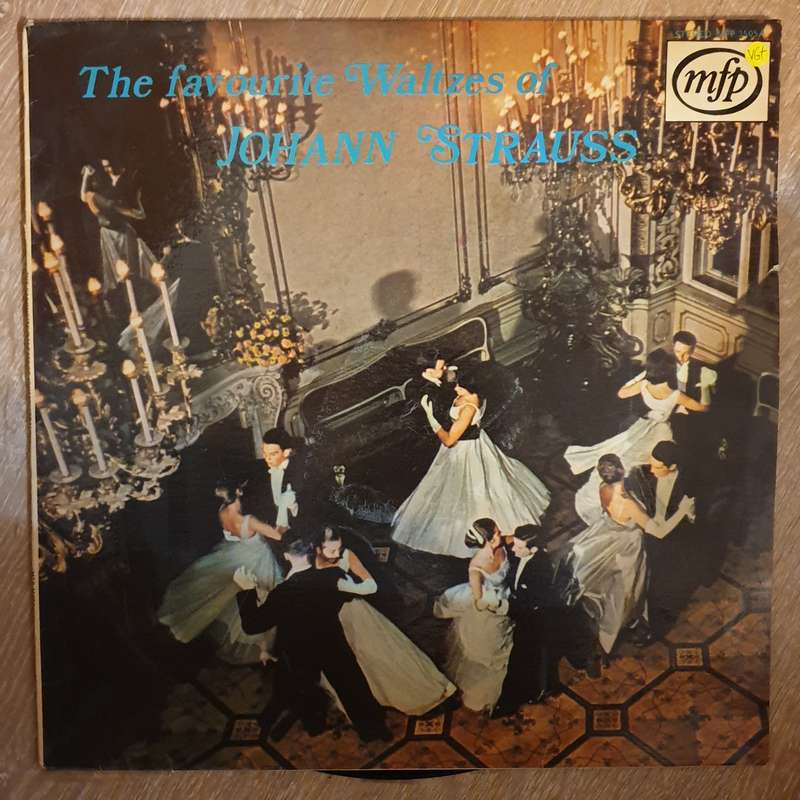 The Favourite Waltzes of Johann Strauss  - Vinyl LP Record - Opened  - Very-Good+ Quality (VG+)