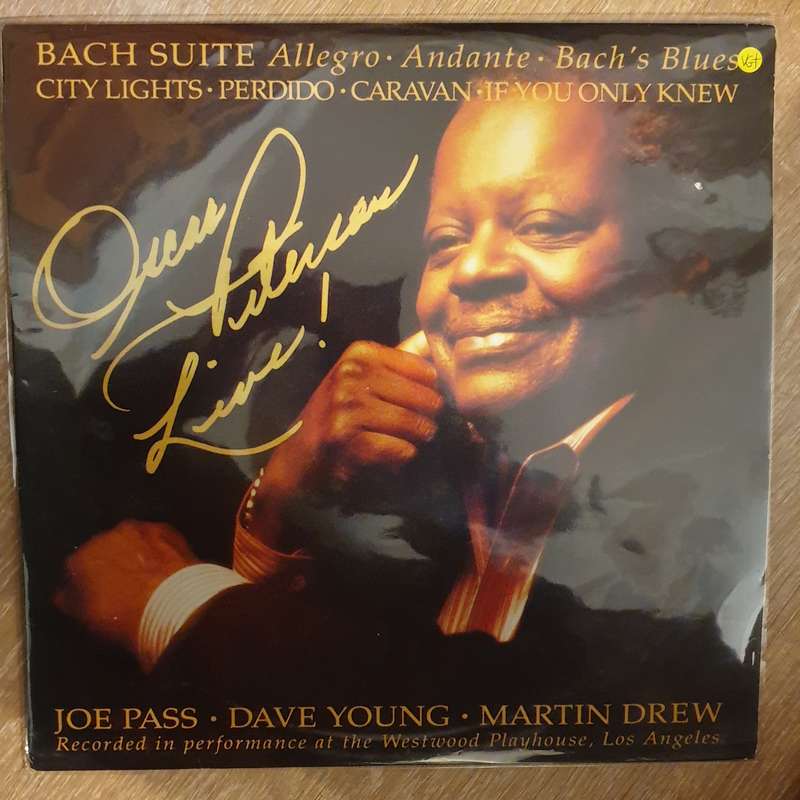 Oscar Peterson Live - Joe Pass/Dave Young/Martin Drew  Live -  Vinyl LP Record - Opened  - ...