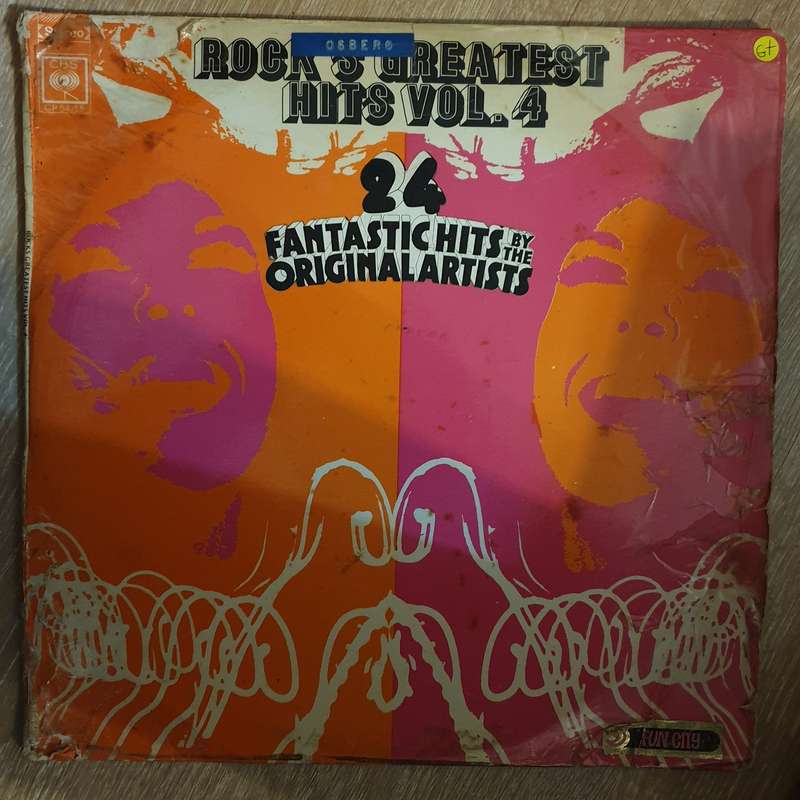 Rock's Greatest Hits Vol 4  Vinyl LP Record - Opened  - Good+ Quality (G+)