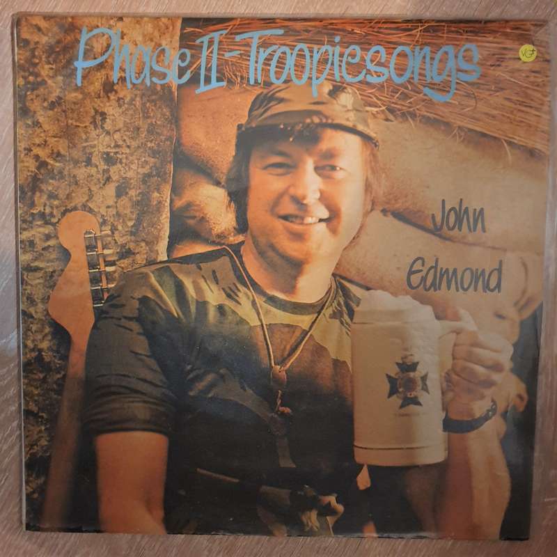 John Edmond  Troopiesongs - Phase II -  Vinyl LP Record - Very-Good+ Quality (VG+)