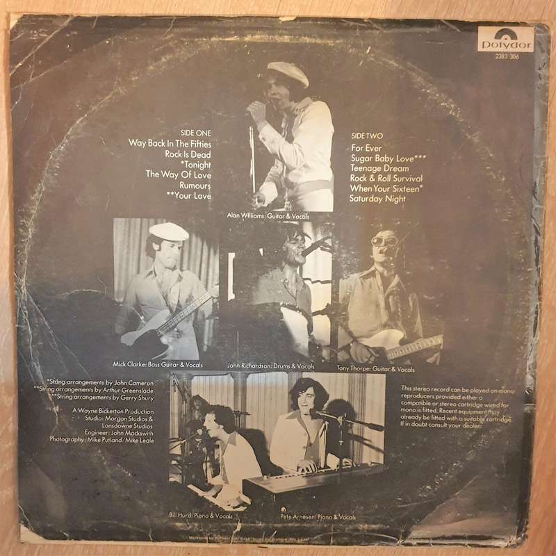 Rubettes  Wear It's 'At  Vinyl LP Record - Opened  - Good+ Quality (G+)
