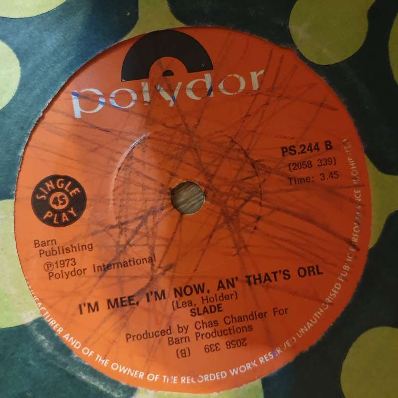 Slade  Cum On Feel The Noize - Vinyl 7" Record - Opened  - Fair Quality (F)