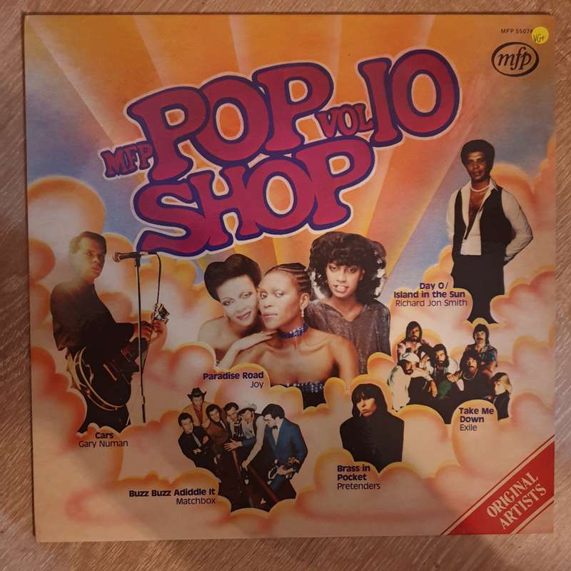 Pop Shop Vol 10 - Original Artists - Vinyl LP Record - Opened  - Very-Good+ Quality (VG+)