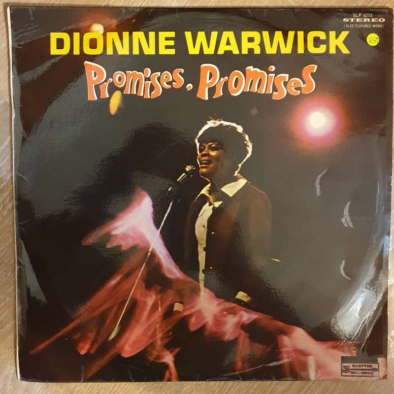 Dionne Warwick - Promises Promises - Vinyl LP Record - Opened  - Very-Good+ Quality (VG+)