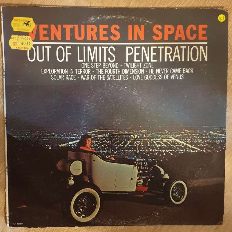 The Ventures  (The) Ventures In Space - Vinyl LP Record - Opened  - Very-Good+ Quality (VG+)