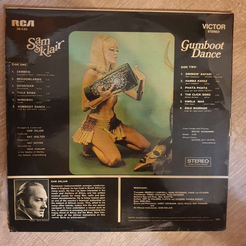 Sam Sklair - Gumboot Dance - Vinyl LP - Opened  - Very-Good Quality (VG)