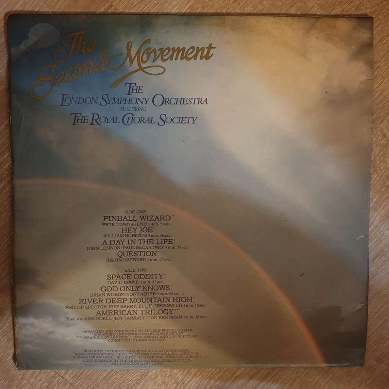 Classic Rock - The Second Movement - Collectors Blue Vinyl Limited Edition - Vinyl LP Record - Op...