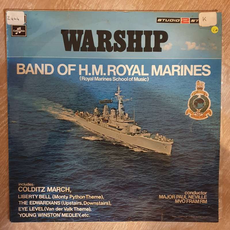 Band Of H.M. Royal Marines (Royal Marines School Of Music)  Warship - Vinyl LP Record - Ope...