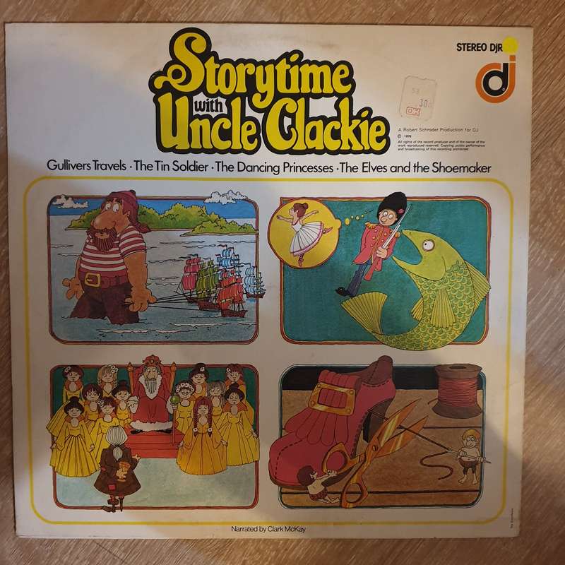 Clark McKay - Storytime with Uncle Clackie - Vinyl LP - Opened  - Very-Good Quality (VG)