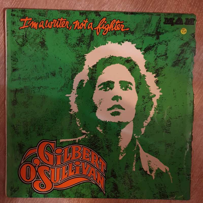 Gilbert O'Sullivan  I'm A Writer, Not A Fighter - Vinyl LP Record - Opened  - Very-Good+ Qu...