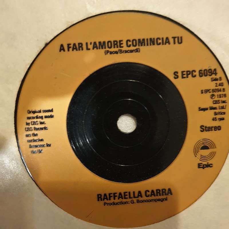 Raffaella Carra  Do It, Do It Again - Vinyl 7" Record - Very-Good+ Quality (VG+)