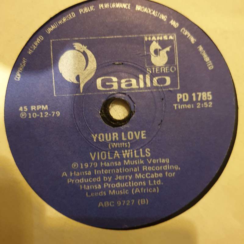 Viola Wills  Gonna Get Along Without You Now - Vinyl 7" Record - Very-Good+ Quality (VG+)