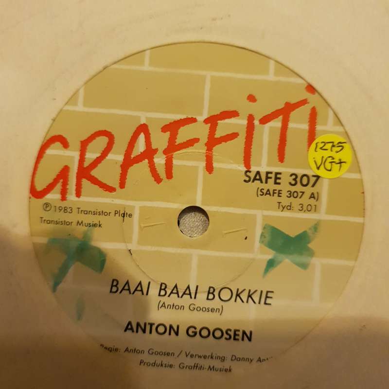 Anton Goosen - Baai Baai Bokkie - Vinyl 7" Record - Very-Good+ Quality (VG+)