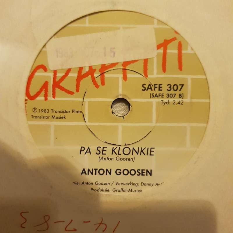 Anton Goosen - Baai Baai Bokkie - Vinyl 7" Record - Very-Good+ Quality (VG+)
