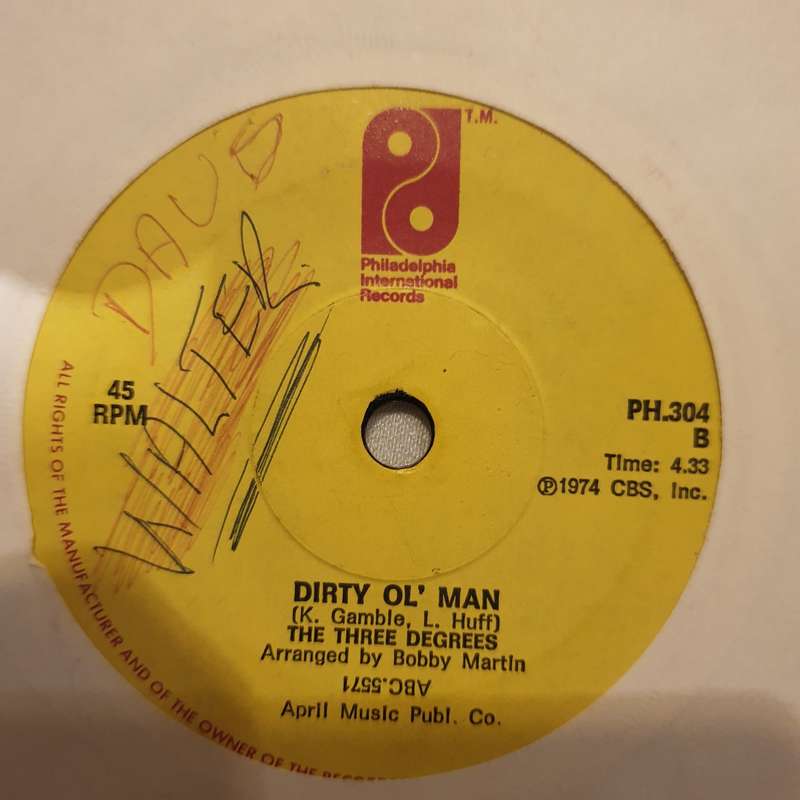 The Three Degrees  When Will I See You Again   - Vinyl 7" Record - Opened  - Very-Good Qual...