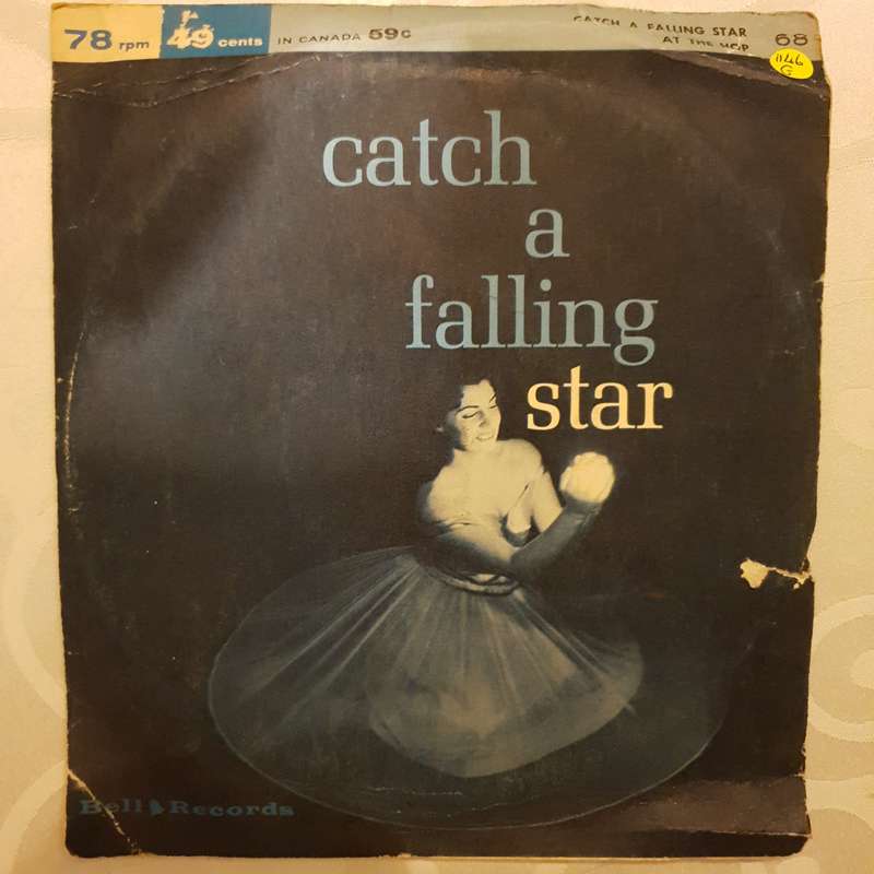 Barry Frank / Tony Wilson  At The Hop / Catch A Falling Star - Vinyl 7" Record - Good Quali...