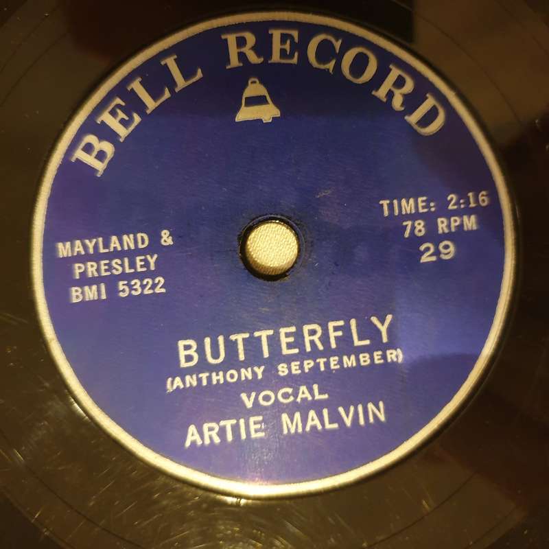 Jimmy Carroll Orchestra And Chorus / Artie Malvin  Who Needs You / Butterfly - Vinyl 7" Rec...