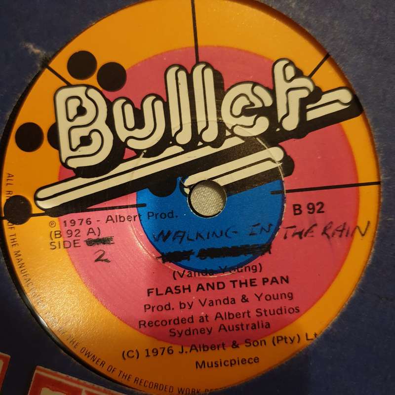 Flash And The Pan  Hey, St.Peter  - Vinyl 7" Record - Opened  - Very-Good Quality (VG)