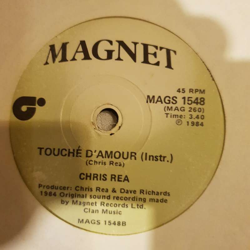 Chris Rea  Touché D'Amour - Vinyl 7" Record - Very-Good+ Quality (VG+)