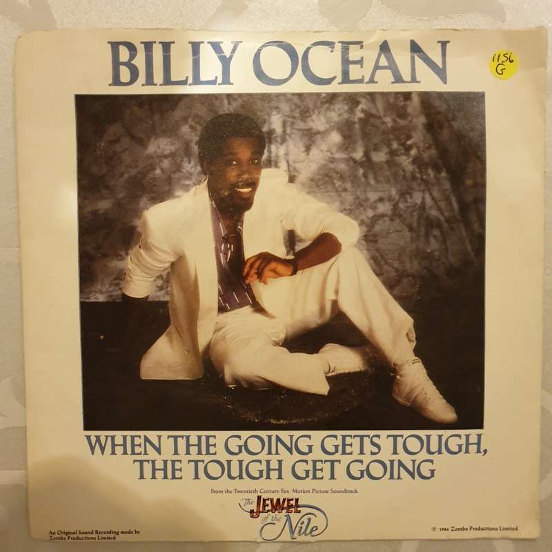 Billy Ocean  When The Going Gets Tough, The Tough Get Going - Vinyl 7" Record - Good Qualit...