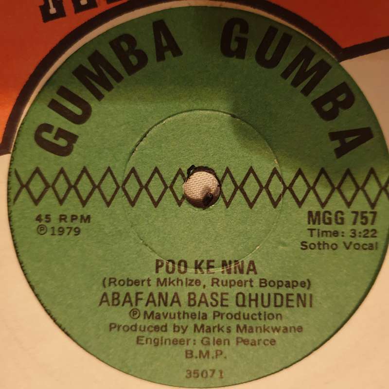 Abafana Baseqhudeni  Bolla Noto - Vinyl 7" Record - Very-Good+ Quality (VG+)