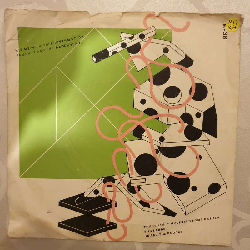 Ian Dury And The Blockheads  Hit Me With Your Rhythm Stick - Vinyl 7" Record - Very-Good+ Q...