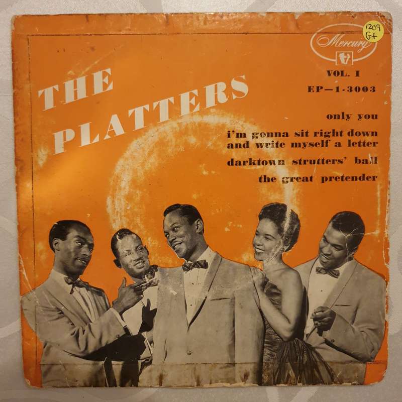 The Platters  The Platters Vol. I - Vinyl 7" Record - Opened  - Good+ Quality (G+)