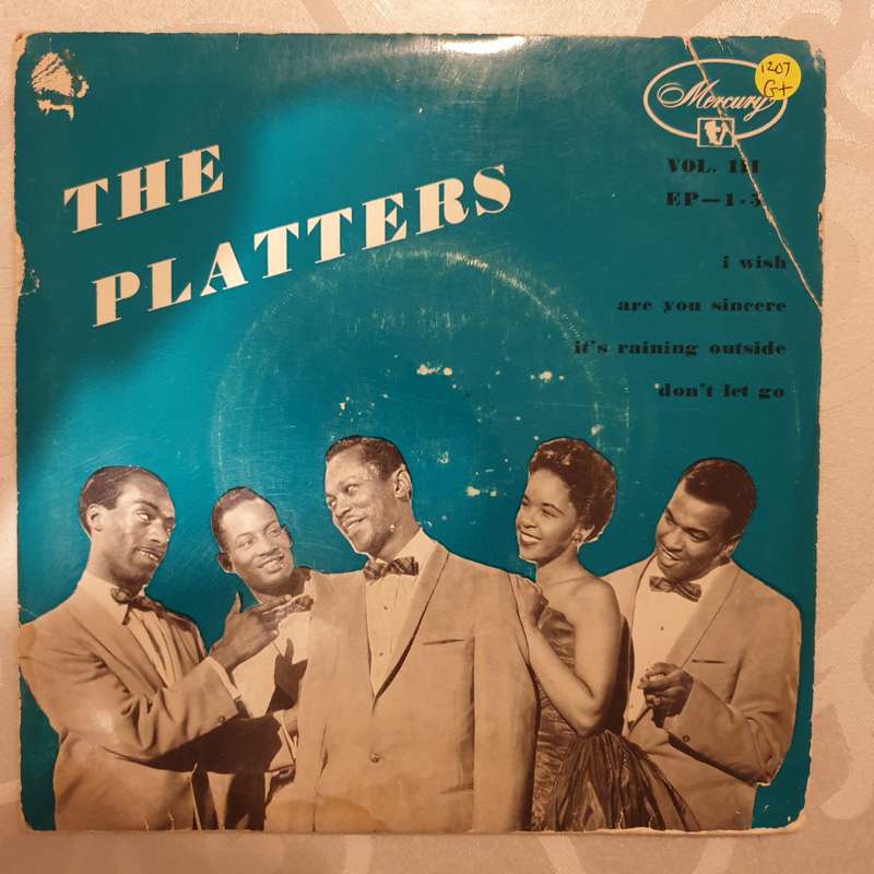 The Platters  The Platters Vol. III- Vinyl 7" Record - Opened  - Good+ Quality (G+)