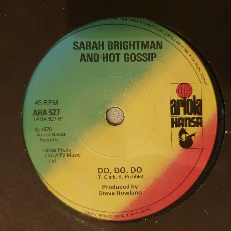 Sarah Brightman And Hot Gossip  I Lost My Heart To A Starship Trooper  - Vinyl 7" Record - ...